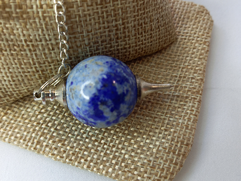 Pendule Lapis Lazuli Sphère